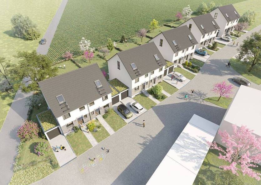 Moderne Doppelhaushälfte mit Platz für die ganze Familie 5 zimmer