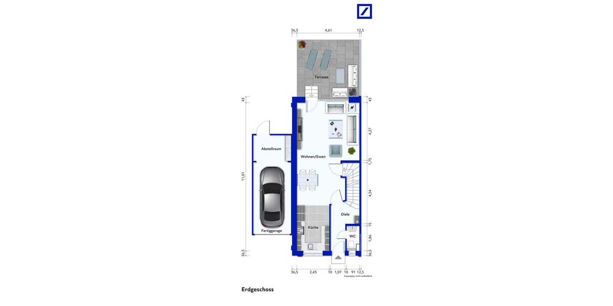 Etagenwohnung Langenfeld Richrath - 4 Zimmer, 128 m&sup2;, 520.000&euro; | Angebot:25743777