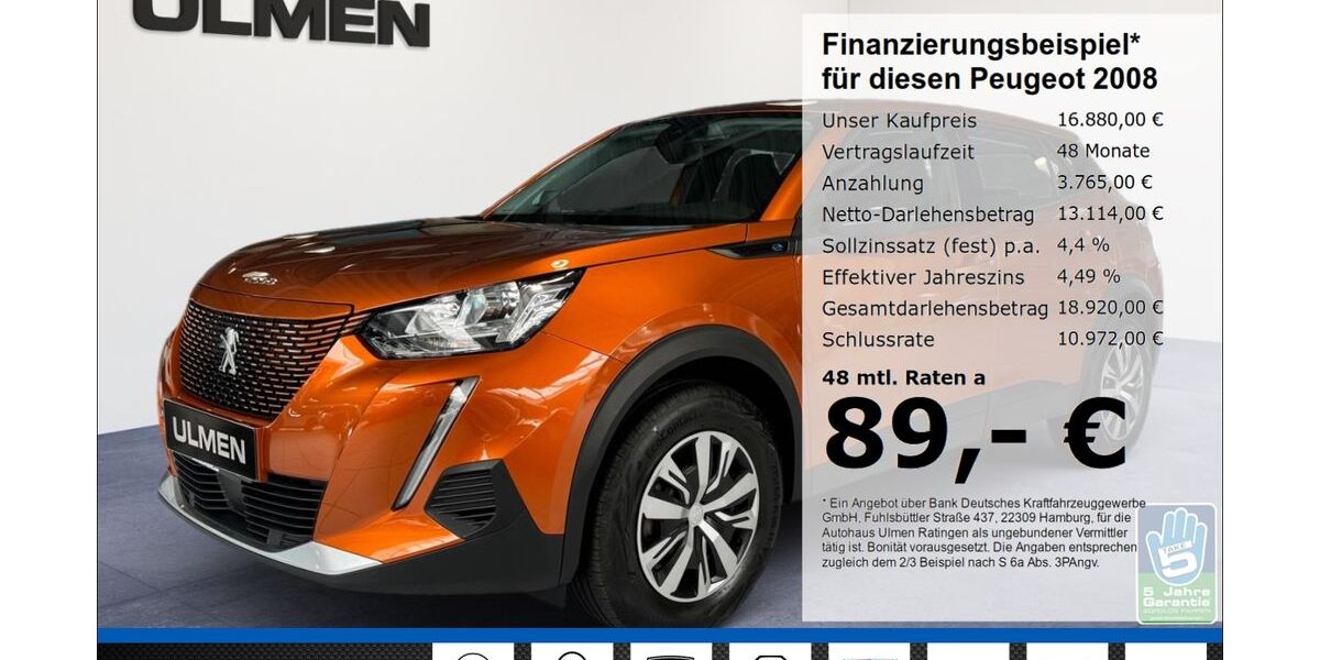 Peugeot 2008 30.467 km 15.780 &euro; Ratingen 40880