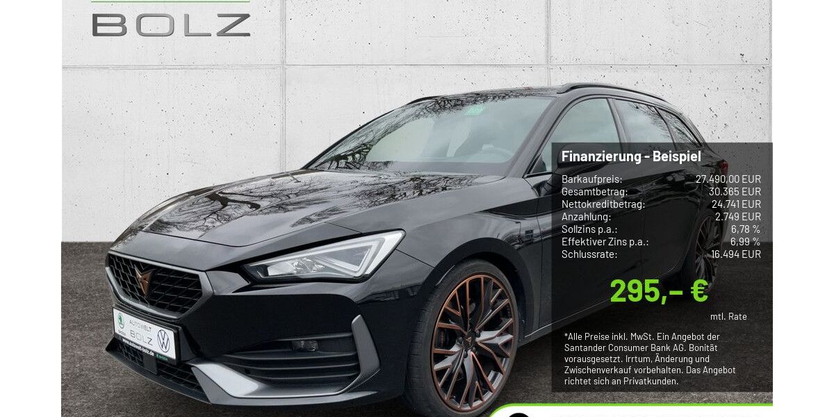 Cupra Leon 55.996 km 25.990 &euro; Pulheim-Brauweiler 50259