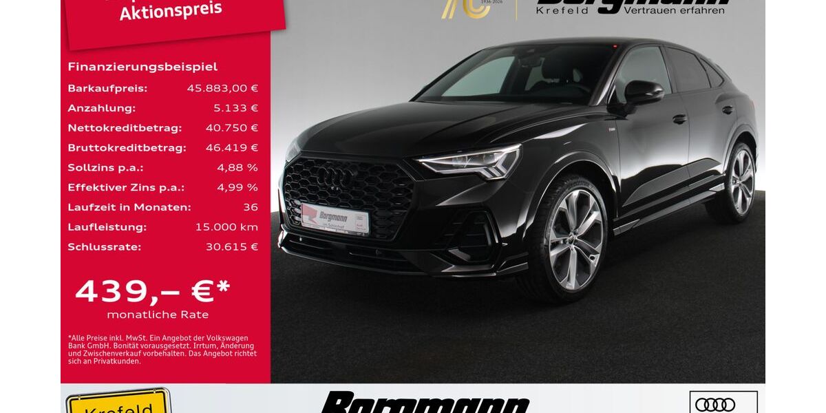 Audi Q3 10.106 km 45.334 &euro; Krefeld 47803