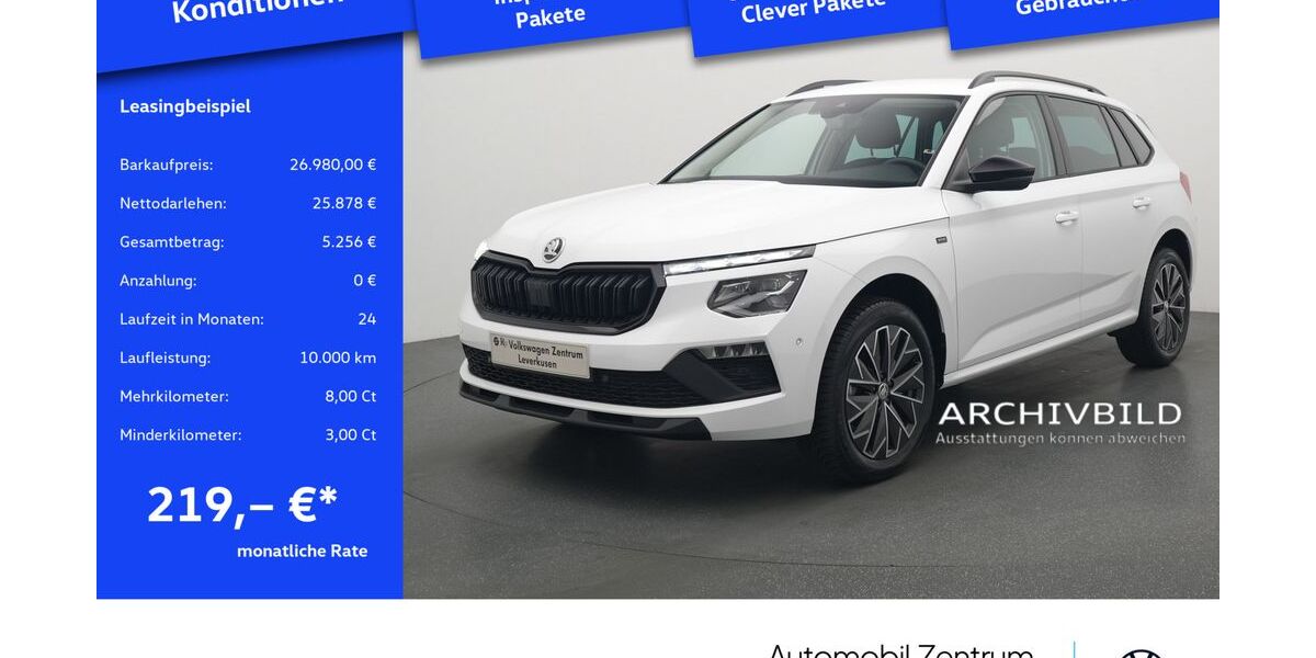 Skoda Kamiq 19.979 km 26.988 &euro; Leverkusen 51379