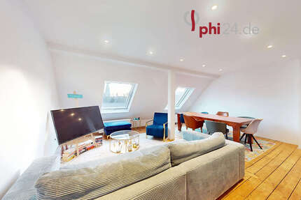 PHI KÖLN - Einzigartige Dachgeschoßwohnung mit Domblick in der Kölner Innenstadt!