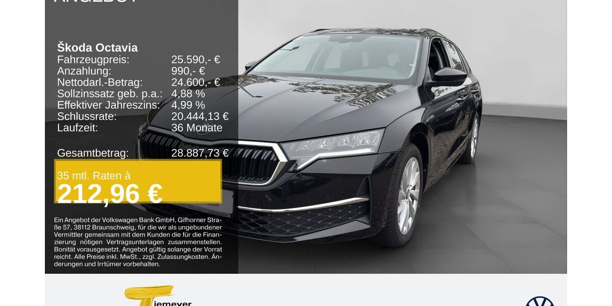 Skoda Octavia 20.365 km 24.770 &euro; Oberhausen 46047