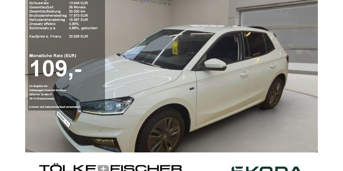 Skoda Fabia 19.875 km 18.989 &euro; Krefeld 47809