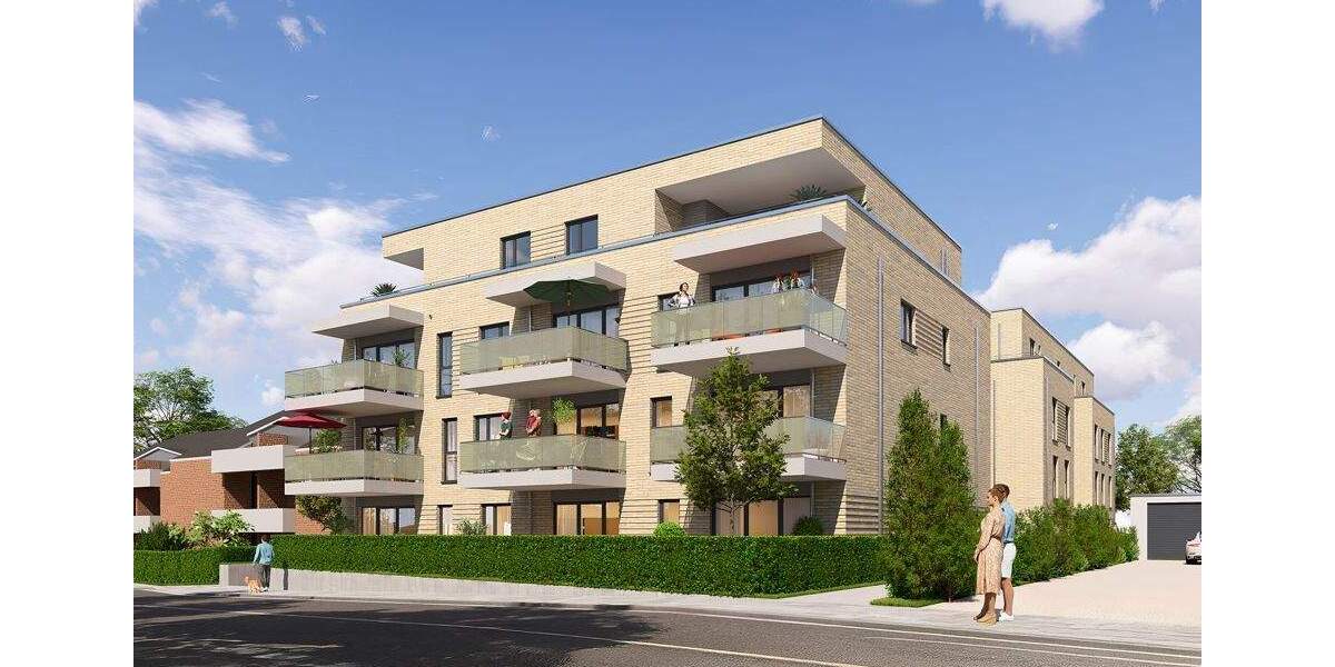 Schöne 3-Zimmer Neubauwohnung im 2. OG in City-Lage von Monheim 3 zimmer