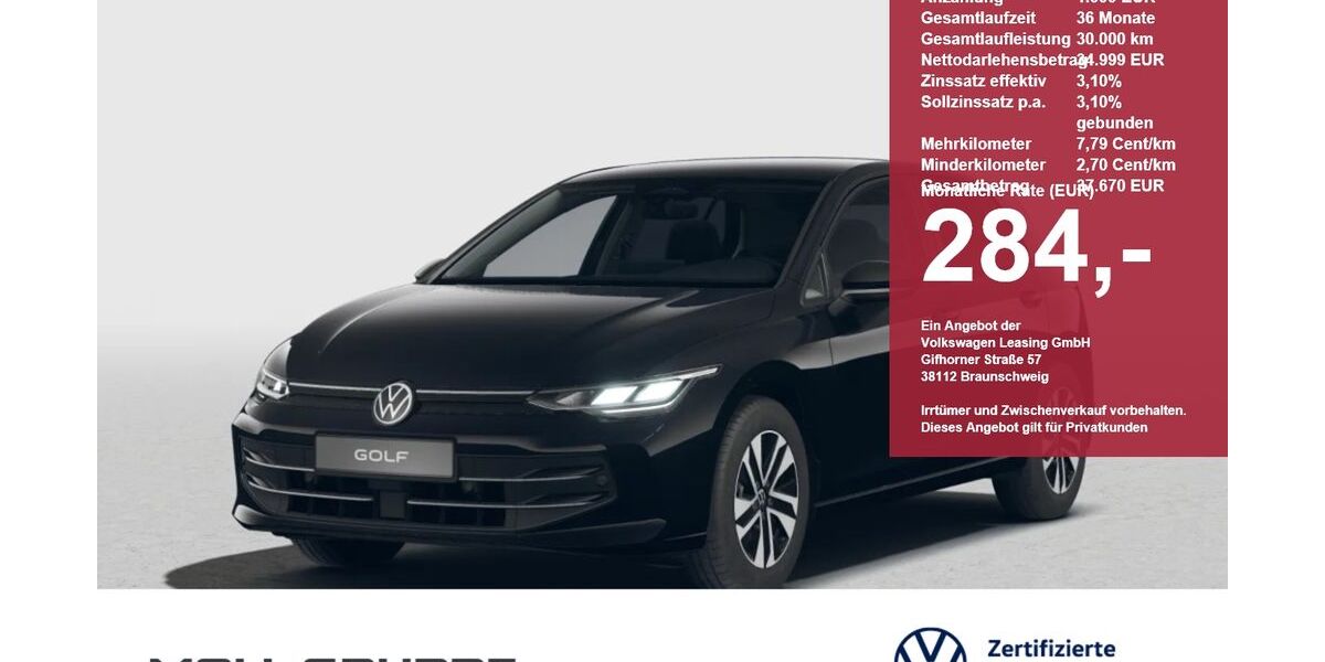 VW Golf 10.000 km 28.900 &euro; Kaarst 41564