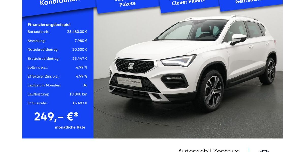 Seat Ateca 7.223 km 28.480 &euro; Leverkusen 51379