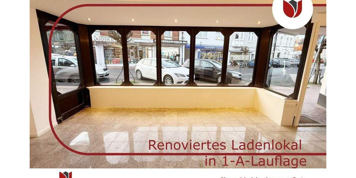 Moderne Gewerbefläche in 1-A-Lauflage im Zentrum von Leichlingen 2 zimmer