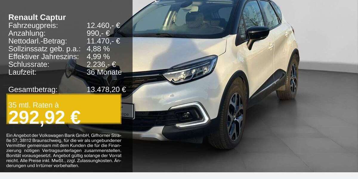 Renault Captur 71.402 km 11.860 &euro; Remscheid 42897