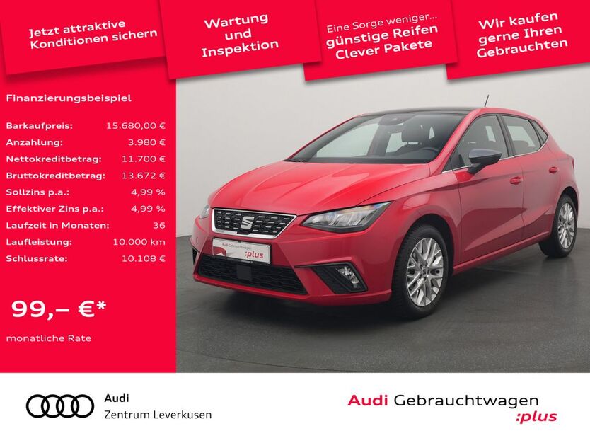 Seat Ibiza 44.814 km 14.980 € Leverkusen 51373