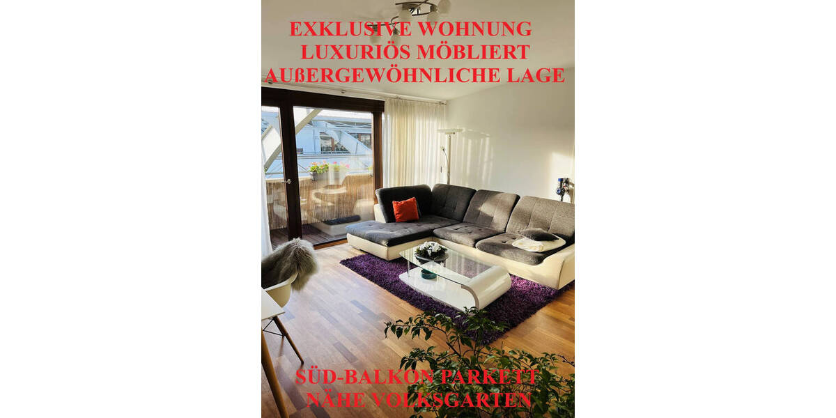 Etagenwohnung Düsseldorf Oberbilk - 2 Zimmer, 56 m&sup2;, 1.300&euro; | Angebot:26554656