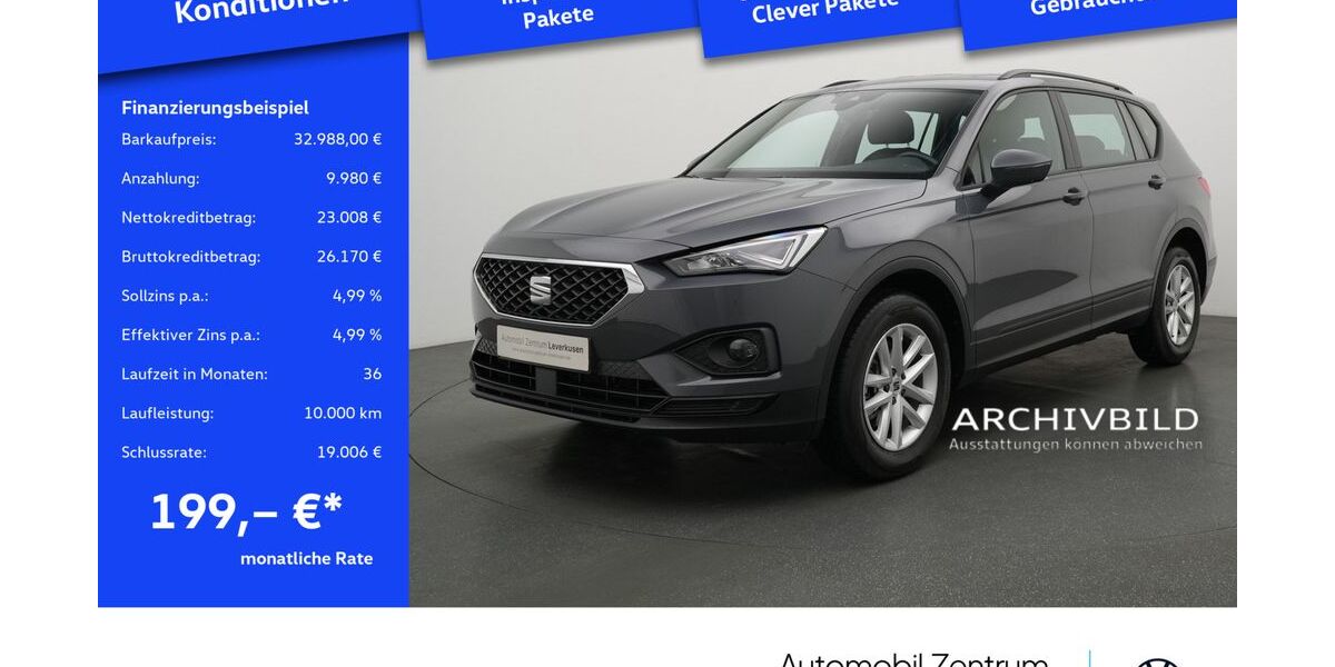Seat Tarraco 32.663 km 32.988 &euro; Leverkusen 51379