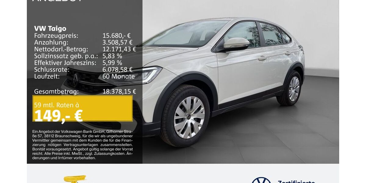 VW Taigo 76.050 km 15.380 &euro; Duisburg 47059