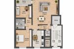 Etagenwohnung Duisburg Essenberg - 3.5 Zimmer, 79 m&sup2;, 165.060&euro; | Angebot:26538018
