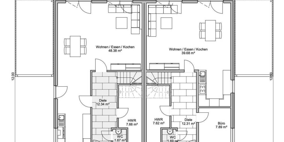 Meerbusch-Nierst: NeubauErstbezug Doppelhaushälfte mit Blick ins Grüne 5 zimmer