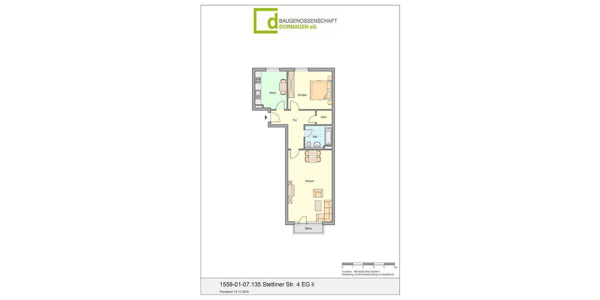 2-Zimmer-Wohnung nähe der Innenstadt 2 zimmer