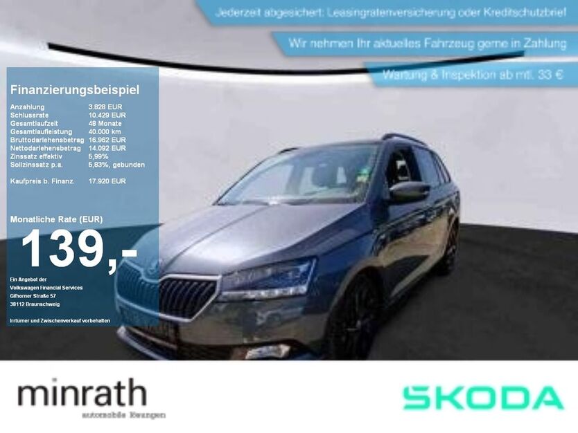 Skoda Fabia 35.491 km 16.570 € Moers 47441