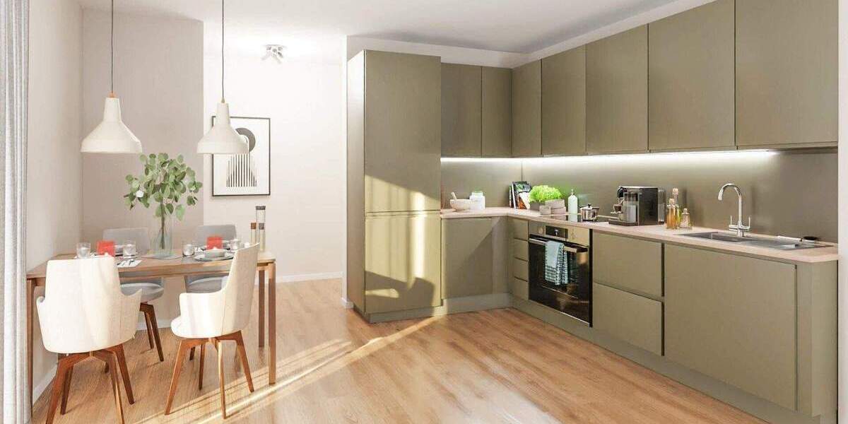 3-Zi.-Wohnung mit 93 m² Gartenanteil und Loggia 3 zimmer