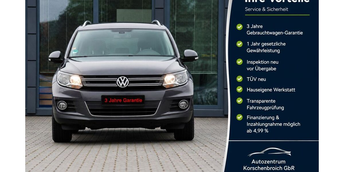 VW Tiguan 154.800 km 12.980 &euro; Korschenbroich 41352