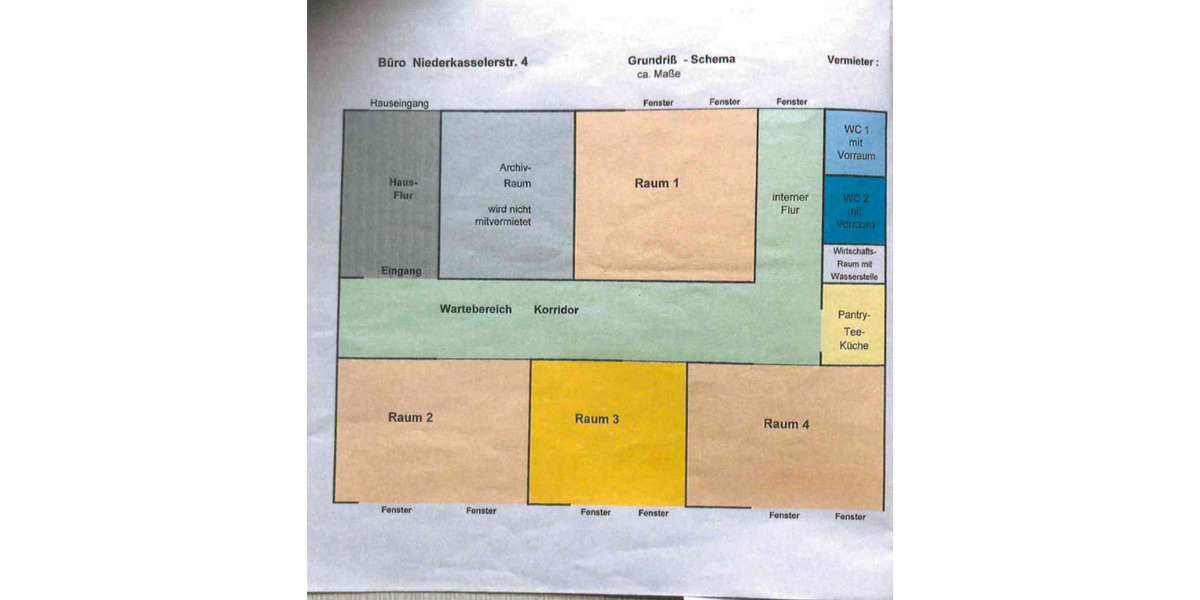 Ruhiges kleines Büro zu vermieten - befristet bis 20.12.2026 zimmer