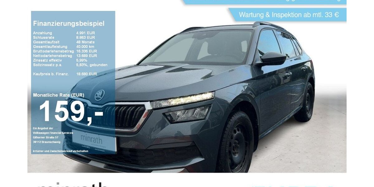 Skoda Kamiq 60.907 km 18.430 &euro; Moers 47441