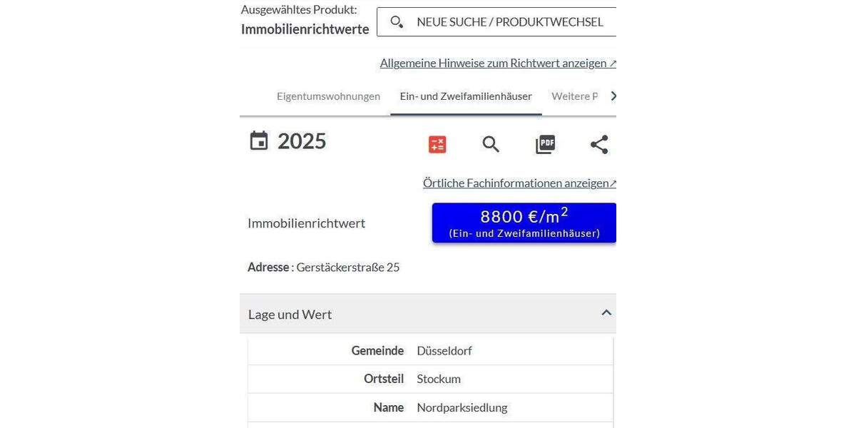 Reihenmittelhaus Düsseldorf Stockum - 4 Zimmer, 105 m&sup2;, 800.000&euro; | Angebot:25769451
