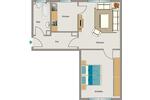 Etagenwohnung Oberhausen Alstaden - 2.5 Zimmer, 46 m&sup2;, 390&euro; | Angebot:26389105