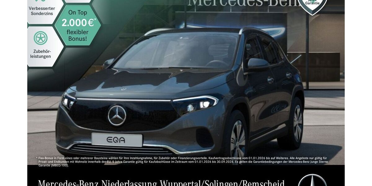 Mercedes-Benz EQA 8.102 km 37.890 &euro; Wuppertal 42115