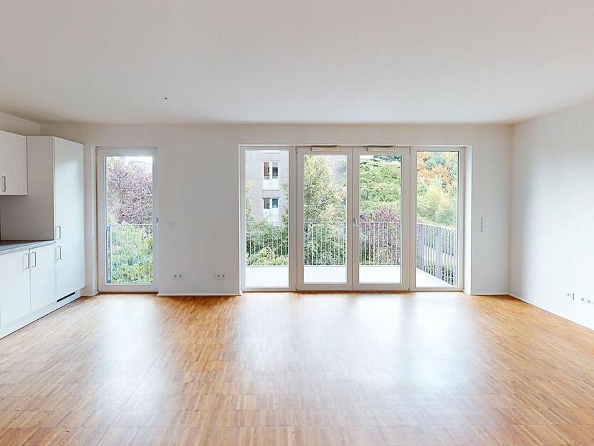 Moderne 2-Zimmer-Wohnung mit Balkon und 2 Bädern zimmer