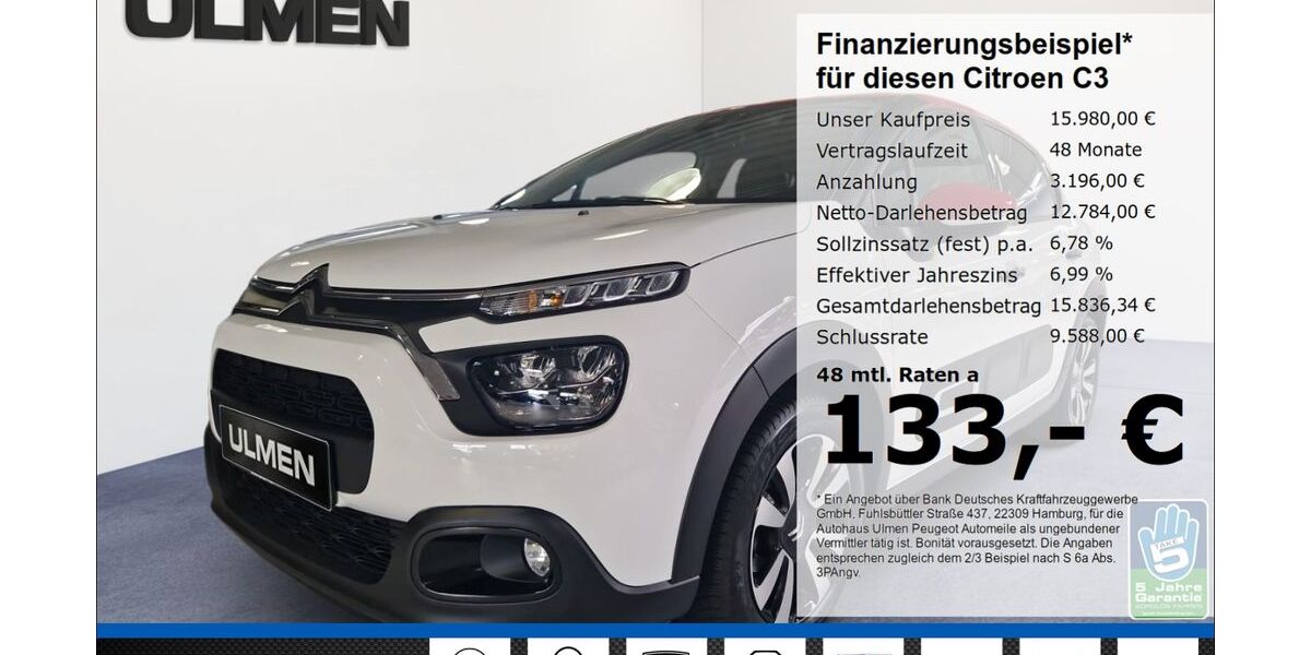 Citroen C3 24.675 km 15.980 &euro; Düsseldorf 40233