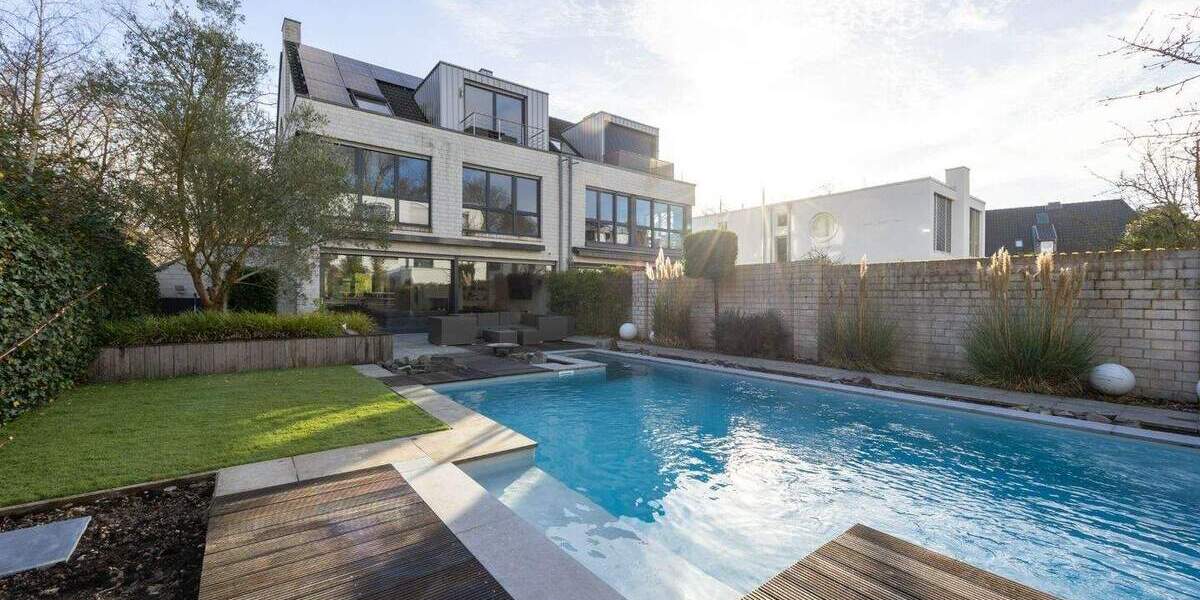 Exklusives Architektenhaus mit Pool & Wellnessflair in bester Lage von Neuss! 7 zimmer