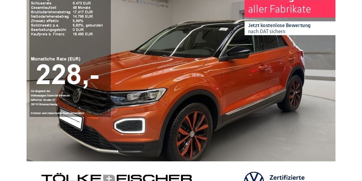 VW T-Roc 21.467 km 18.999 &euro; Krefeld 47805