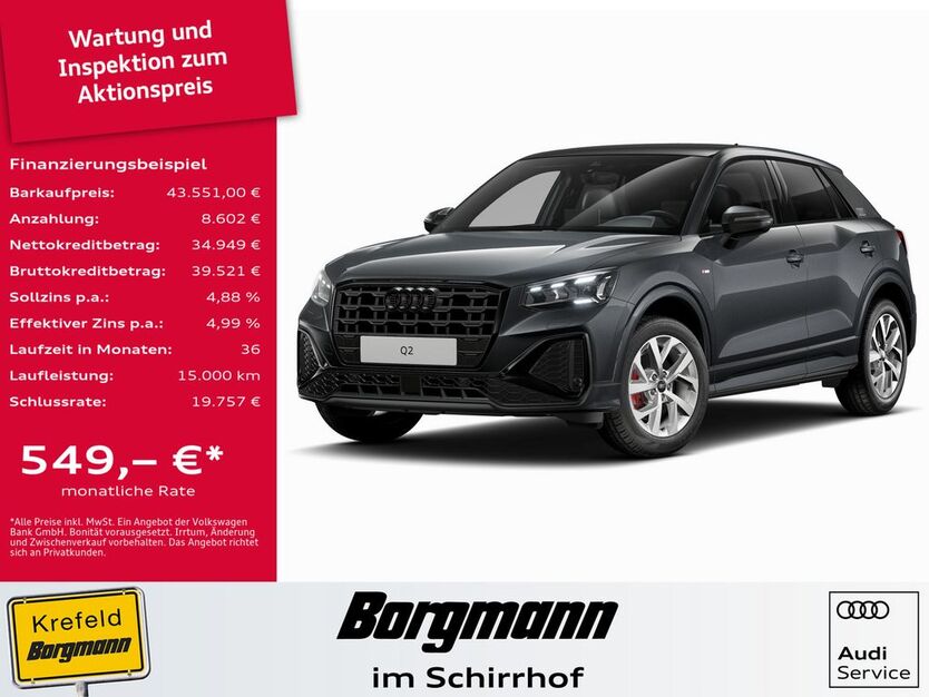 Audi Q2 19.666 km 43.551 € Krefeld 47803
