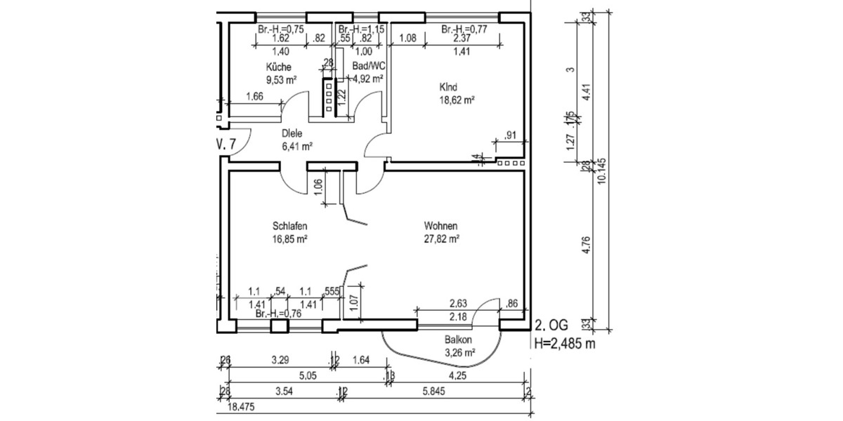 3-Zimmer Wohnung mit Balkon ab 01.02.2026 - renovierte Übergabe 3 zimmer