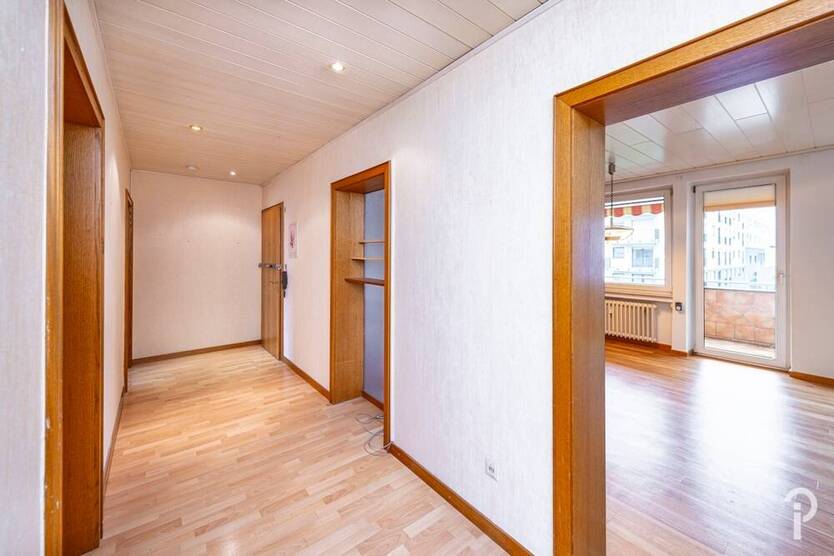 Gut geschnittene 3 Zimmer-Wohnung nach Bedarf zur 4 Zimmer-Wohnung erweiterbar