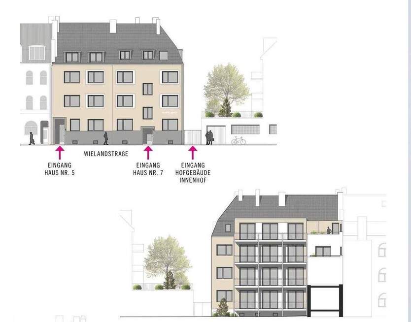 Seltene Dachgeschoßwohnung mit Sonnenterrasse & zusätzlichem Spitzboden in Köln-Bayenthal! WE 6