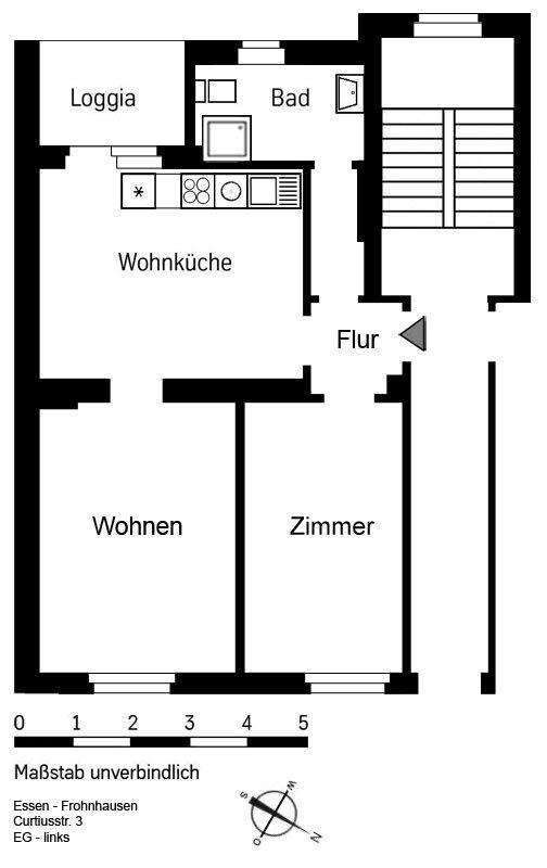 Wohnung zum Mieten in Essen 479 € 53.94 m²