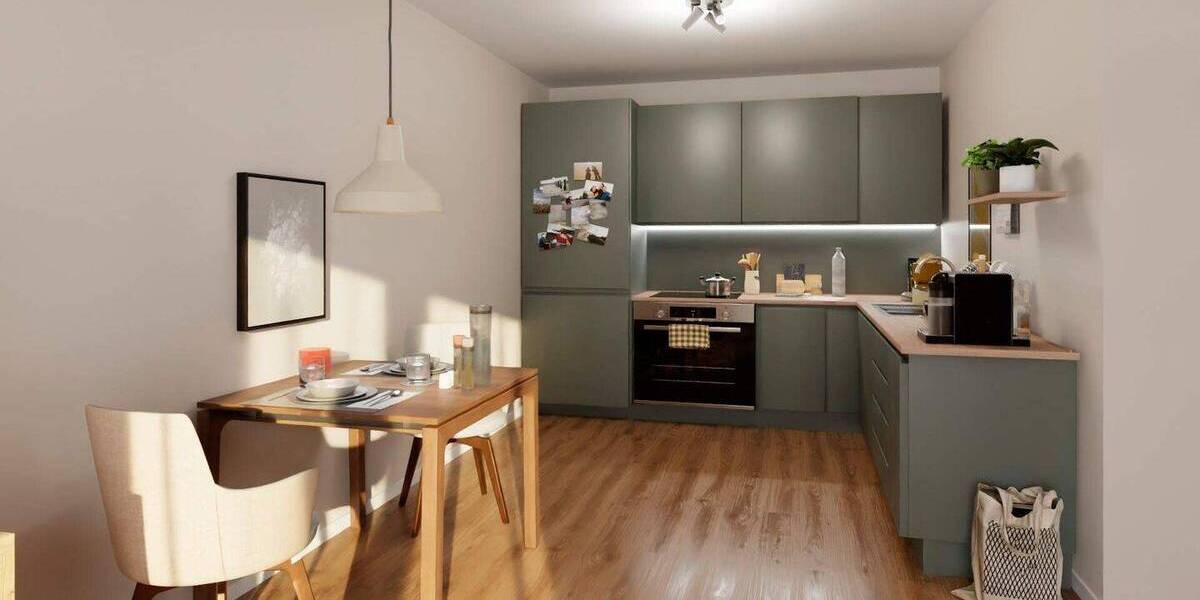 Etagenwohnung Düsseldorf Benrath - 3 Zimmer, 77 m&sup2;, 489.900&euro; | Angebot:26014742