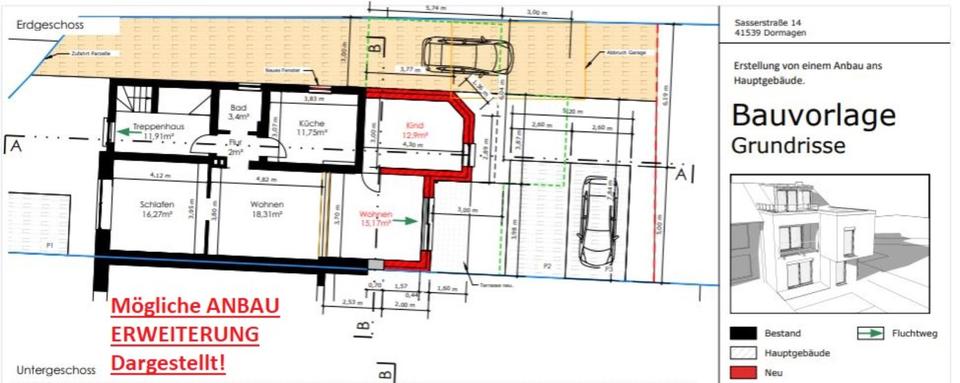 Mehrfamilienhaus, Wohnhaus Dormagen - 3 Zimmer, 149 m&sup2;, 495.000&euro; | Angebot:25204702