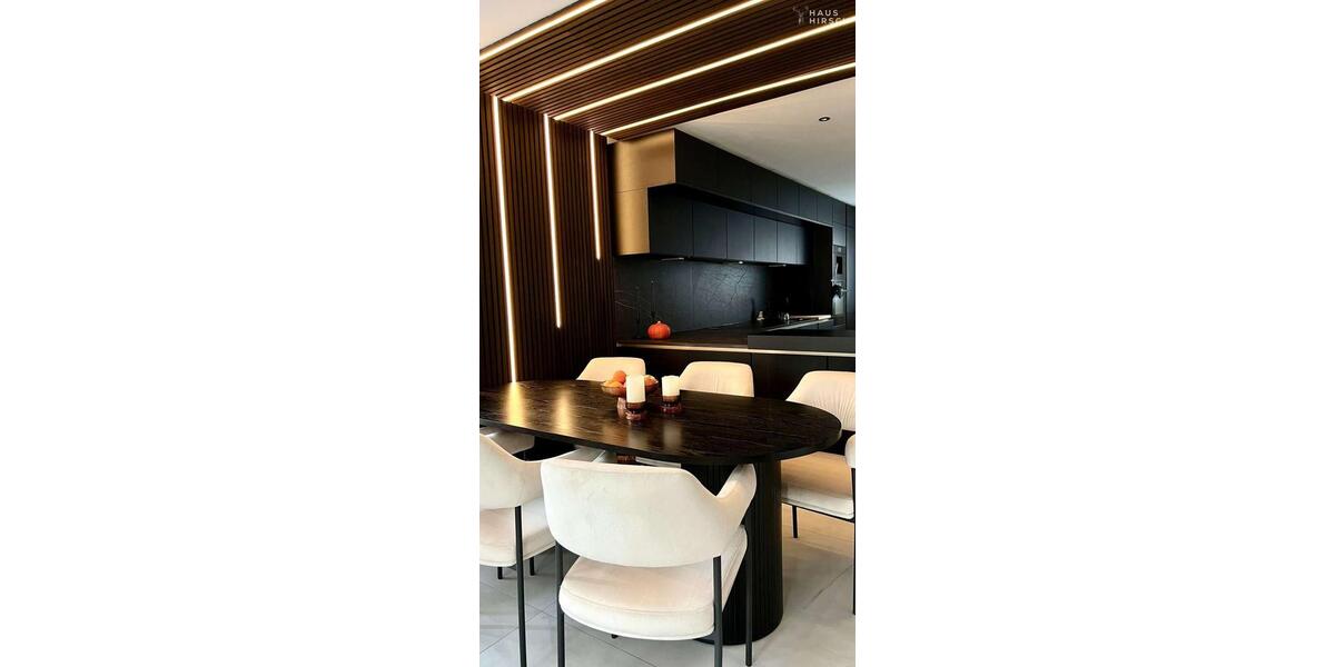 Luxuriöse Doppelhaushälfte mit Smart-Home-System, Alarmanlage, Kamin, Garten, - möbliert zur Miete 5 zimmer