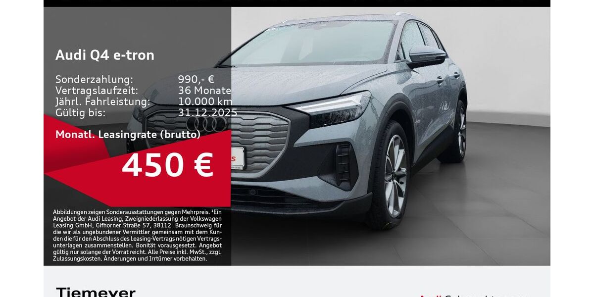 Audi Q4 e-tron 8.004 km 45.720 &euro; Remscheid 42897