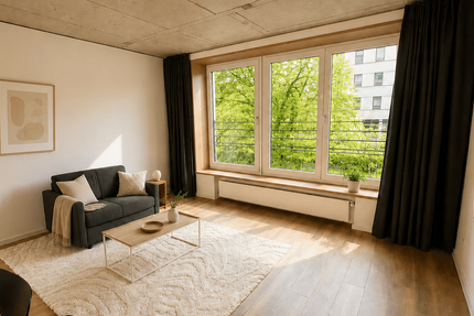 Wohnung Düsseldorf Heerdt - 2 Zimmer, 80 m&sup2;, 1.700&euro; | Angebot:26663354