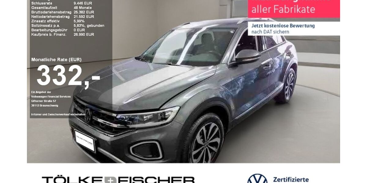 VW T-Roc 39.975 km 26.779 &euro; Krefeld 47805