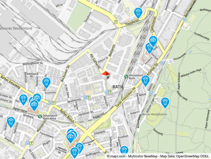 Gut geschnittene 3 Zimmer-Wohnung nach Bedarf zur 4 Zimmer-Wohnung erweiterbar