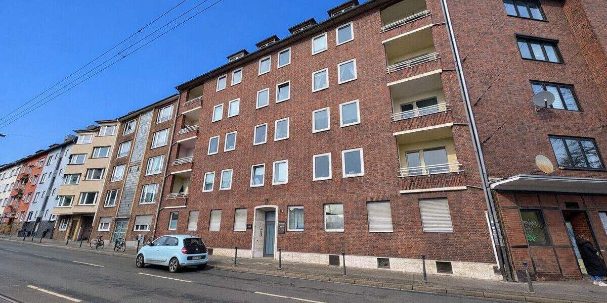 Etagenwohnung Düsseldorf Bilk - 2 Zimmer, 60 m&sup2;, 800&euro; | Angebot:25097175
