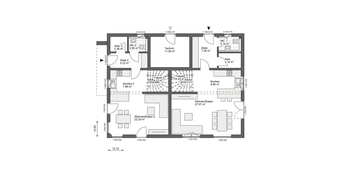 Mehrfamilienhaus, Wohnhaus Düsseldorf Vennhausen - 6 Zimmer, 230 m&sup2;, 1.090.000&euro; | Angebot:25675473