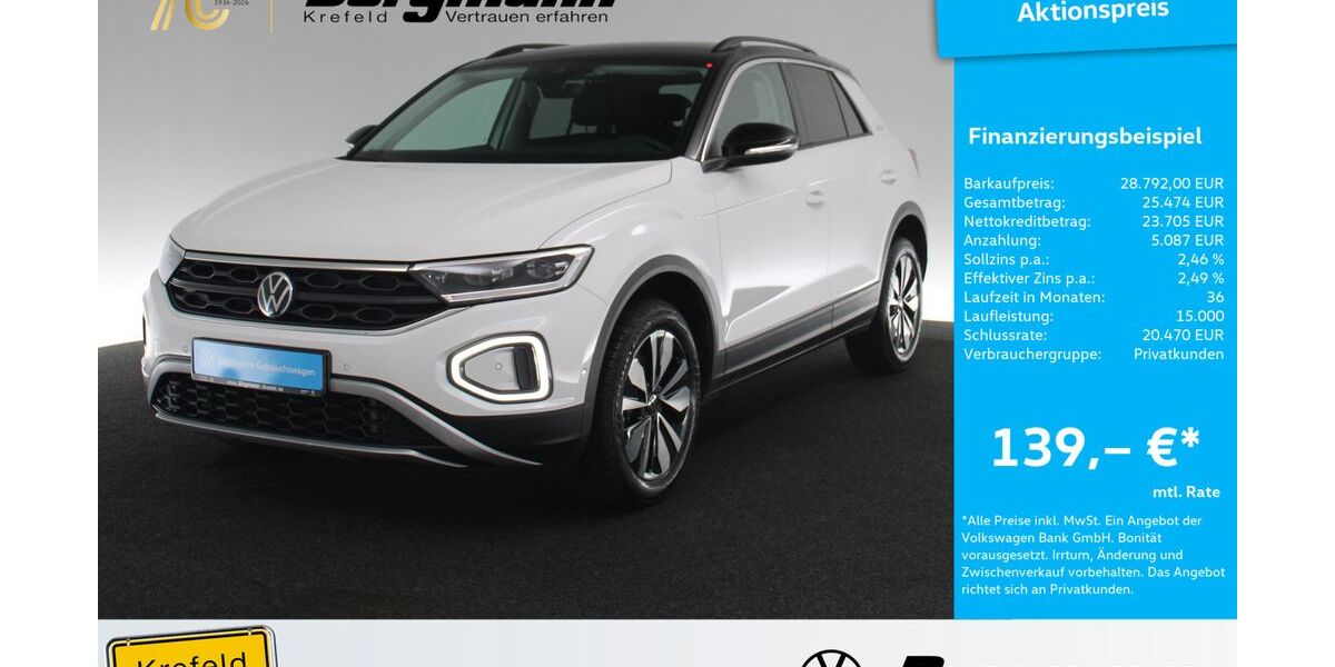 VW T-Roc 20.636 km 28.792 &euro; Krefeld 47803