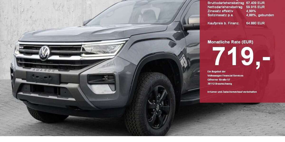 VW Amarok 1.250 km 64.880 &euro; Düsseldorf 40474