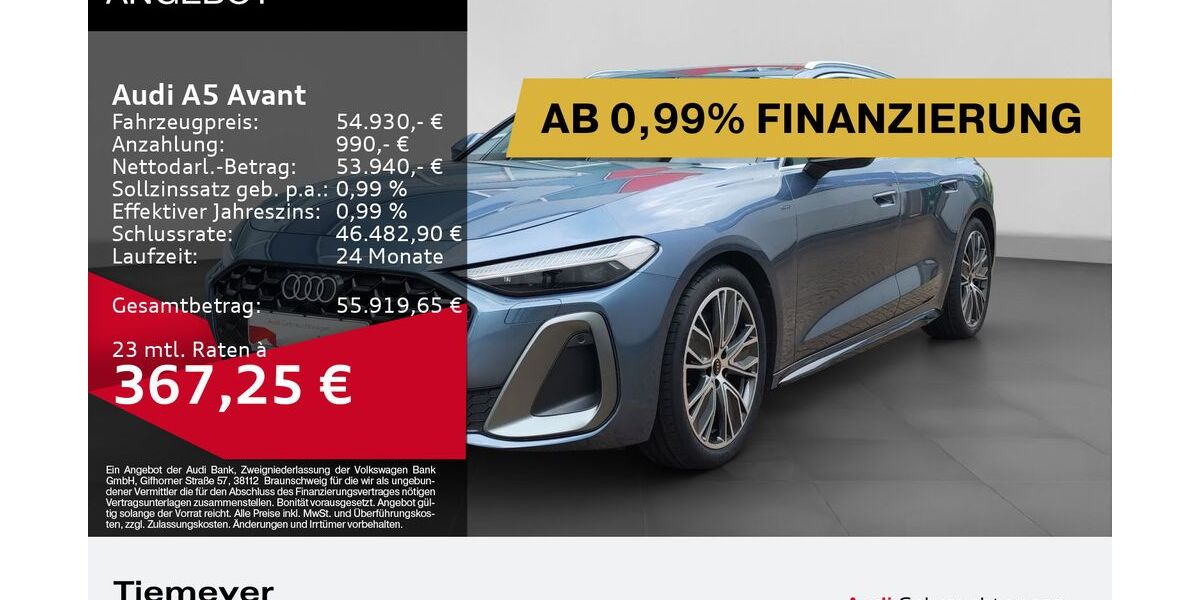 Audi A5 6.692 km 52.870 &euro; Remscheid 42897